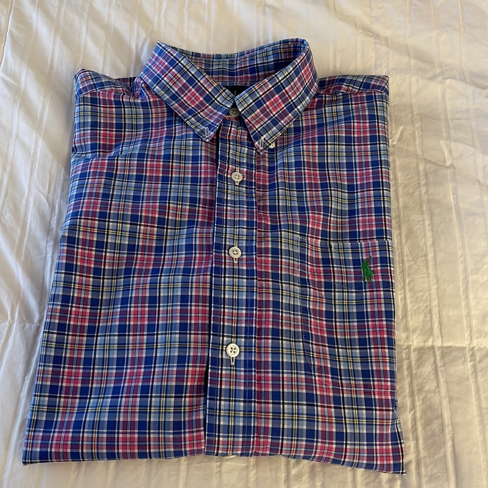 Ralph Lauren Plaid Shirt - size large